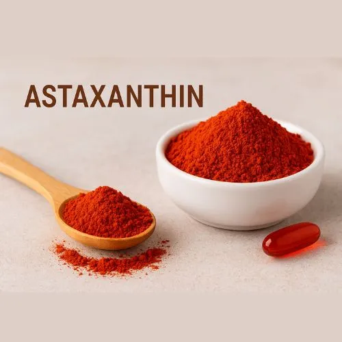 What mechanisms link astaxanthin to skin hydration?